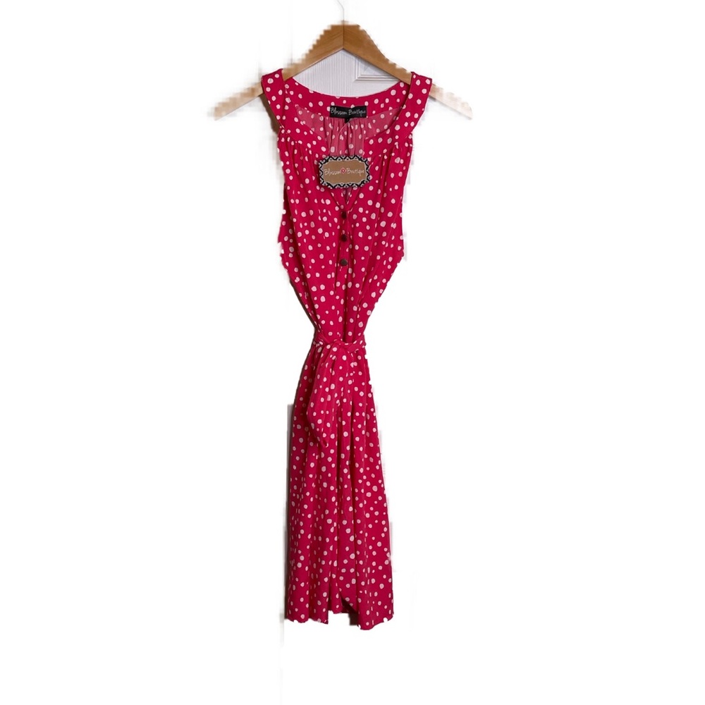 Pink Polka Dot Boutique Sun Dress